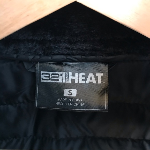 32 Degree Heat mixed media black jacket - Picture 7 of 8